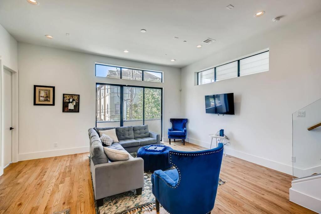 4 Story Home Mins To Downtown Houston With City Views מראה חיצוני תמונה