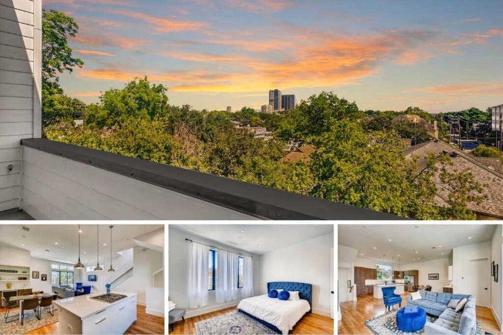 4 Story Home Mins To Downtown Houston With City Views מראה חיצוני תמונה